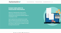 Desktop Screenshot of facturacion-e.net