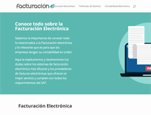 Tablet Screenshot of facturacion-e.net